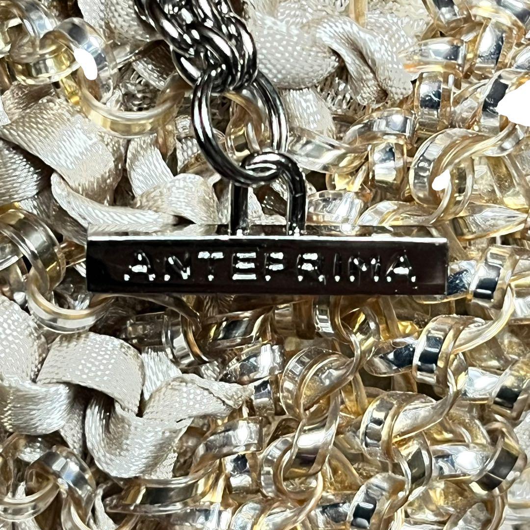 美品　アンテプリマ　ワイヤーバッグ　クリスタッロ フィオッコ　2way 腕掛け