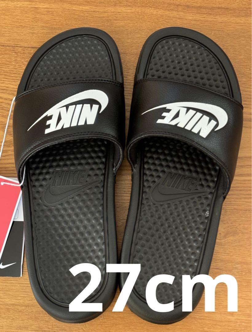 NIKE BENASIJDIナイキ ベナッシ 27cm ブラック