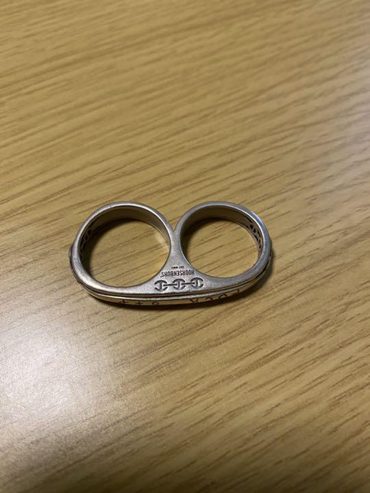 スターリングシルバー!【HOORSENBUHS】ダブルナックル リング HOORSENBUHS ホーセンブース リング DOUBLE KNUCKLE RING HB050
