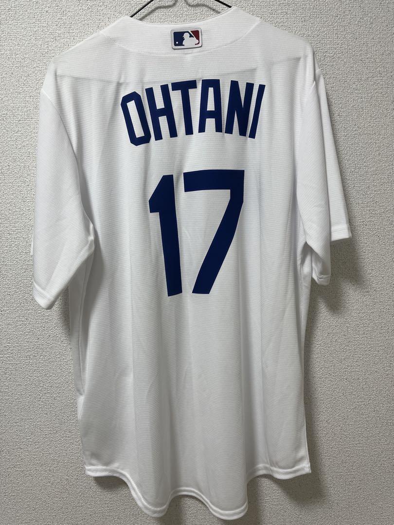 新品・未使用 ドジャース 大谷翔平17ユニフォーム ホワイト　Mサイズ