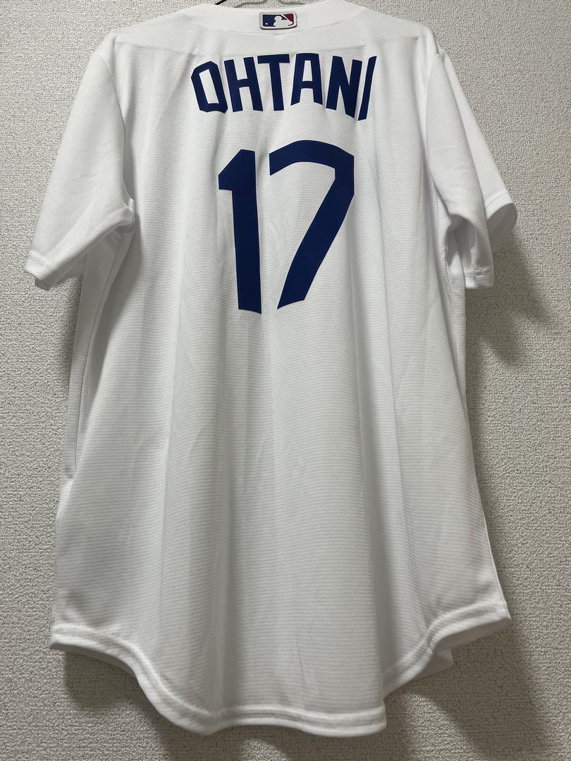 新品・未使用 ドジャース 大谷翔平17ユニフォーム ホワイト　Mサイズ