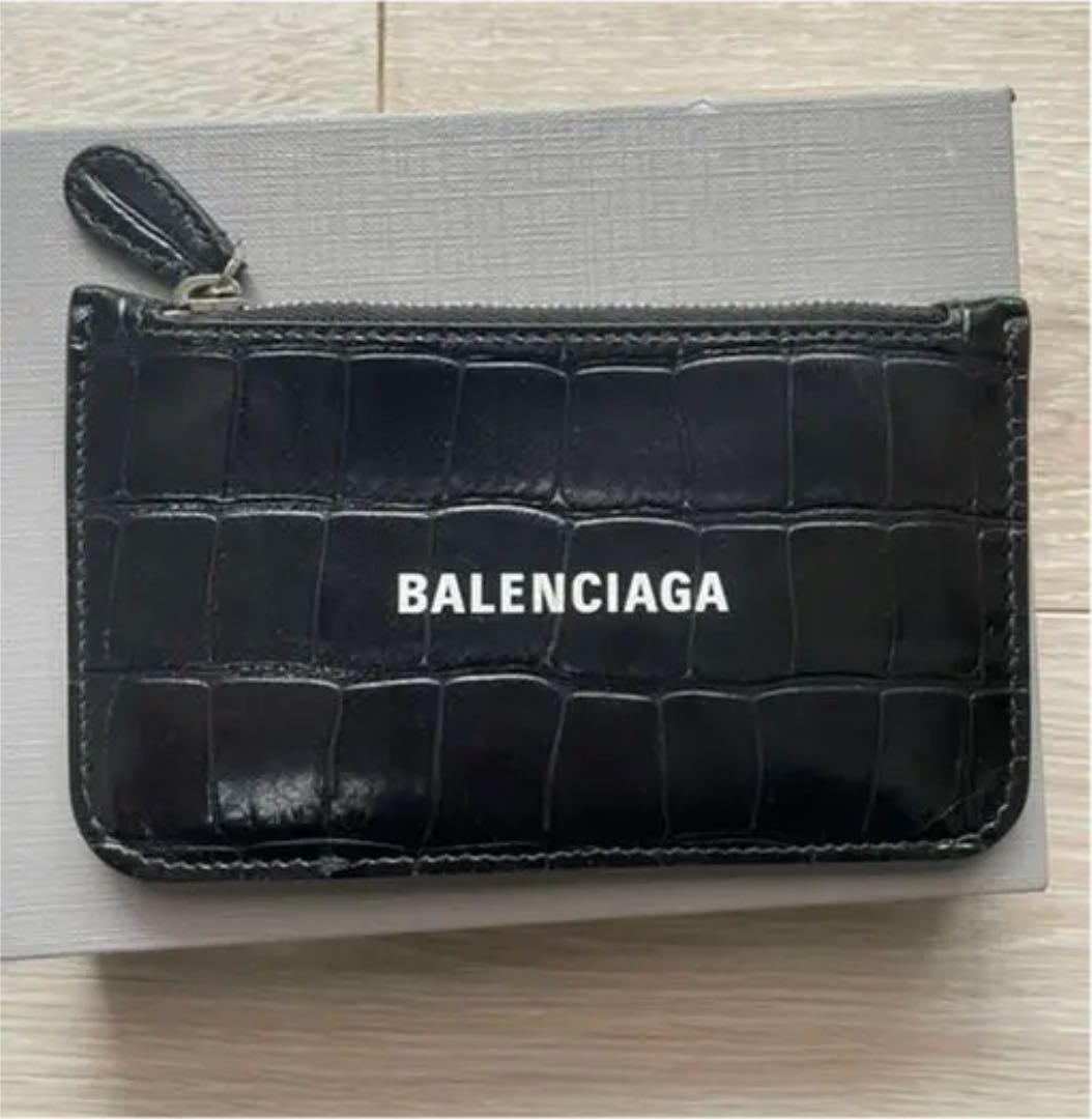 Balenciaga バレンシアガ カードケース クロコダイル