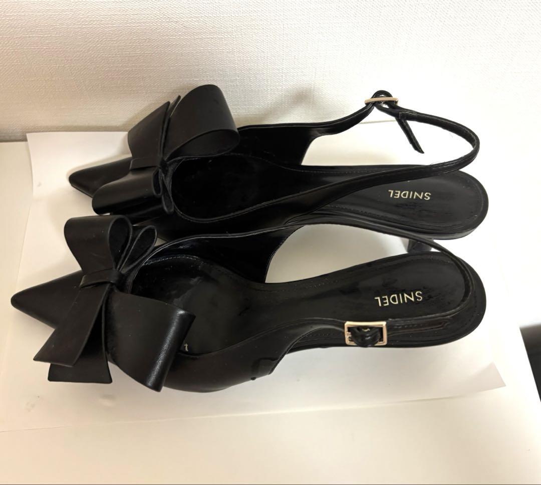 SNIDEL ダブルリボンパンプス スナイデル ダブルリボンパンプス