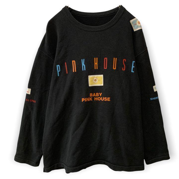 PINK オーバーサイズ スウェット トレーナー oKsNz-m98847584073 HOUSE ピンクハウス 大特価通販