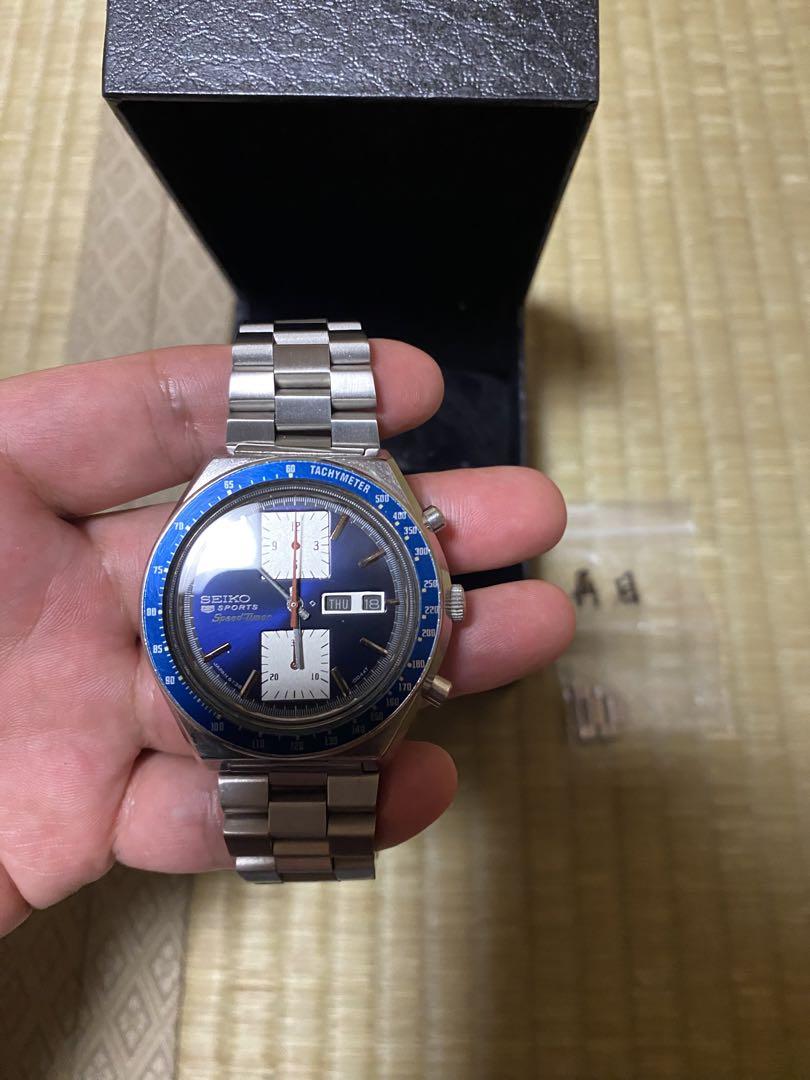 期間限定値下美品 角目 セイコー5 スピードタイマー 6138-0030