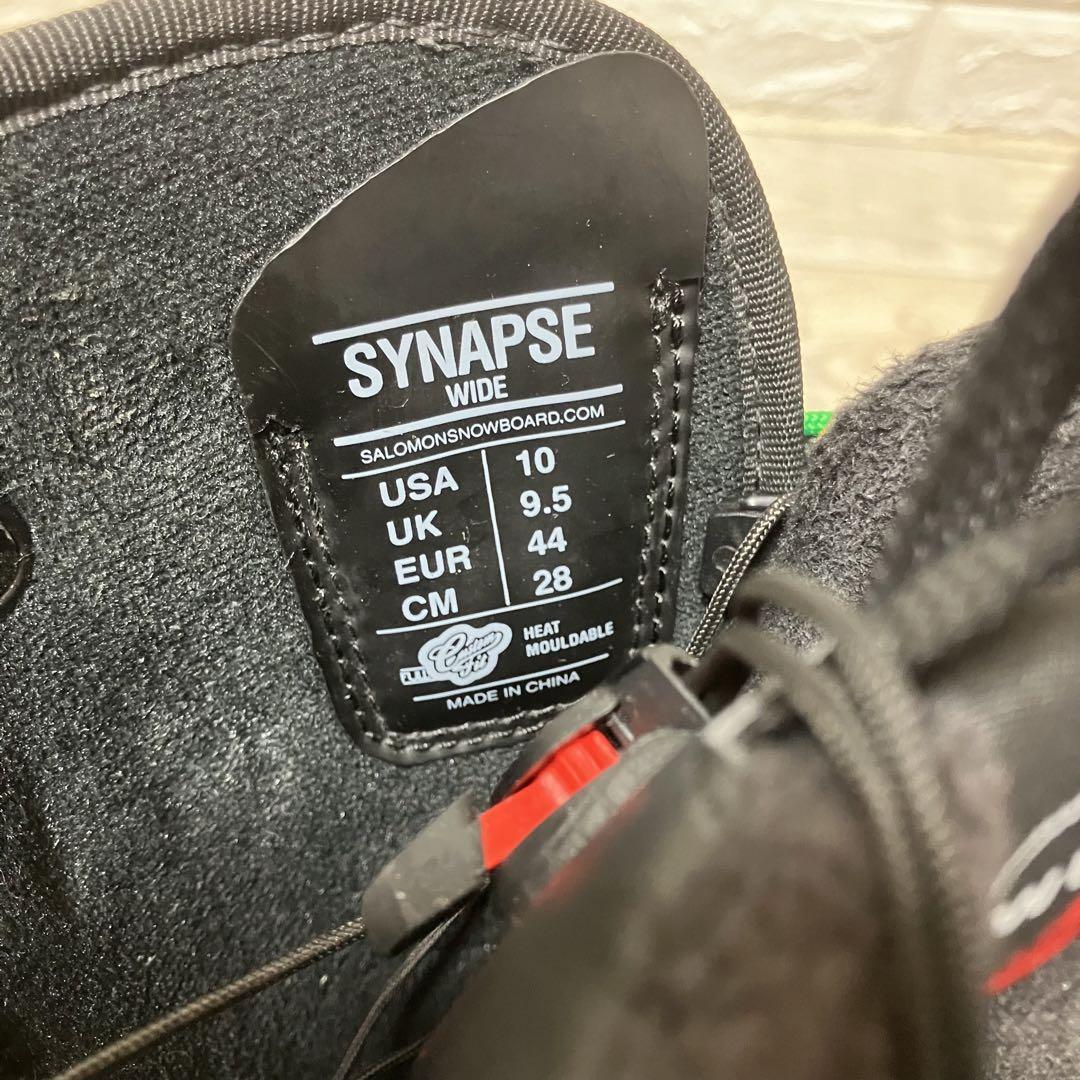 SALOMON SYNAPSE WIDEメンズ　スノーボード　ブーツ 使用回数少
