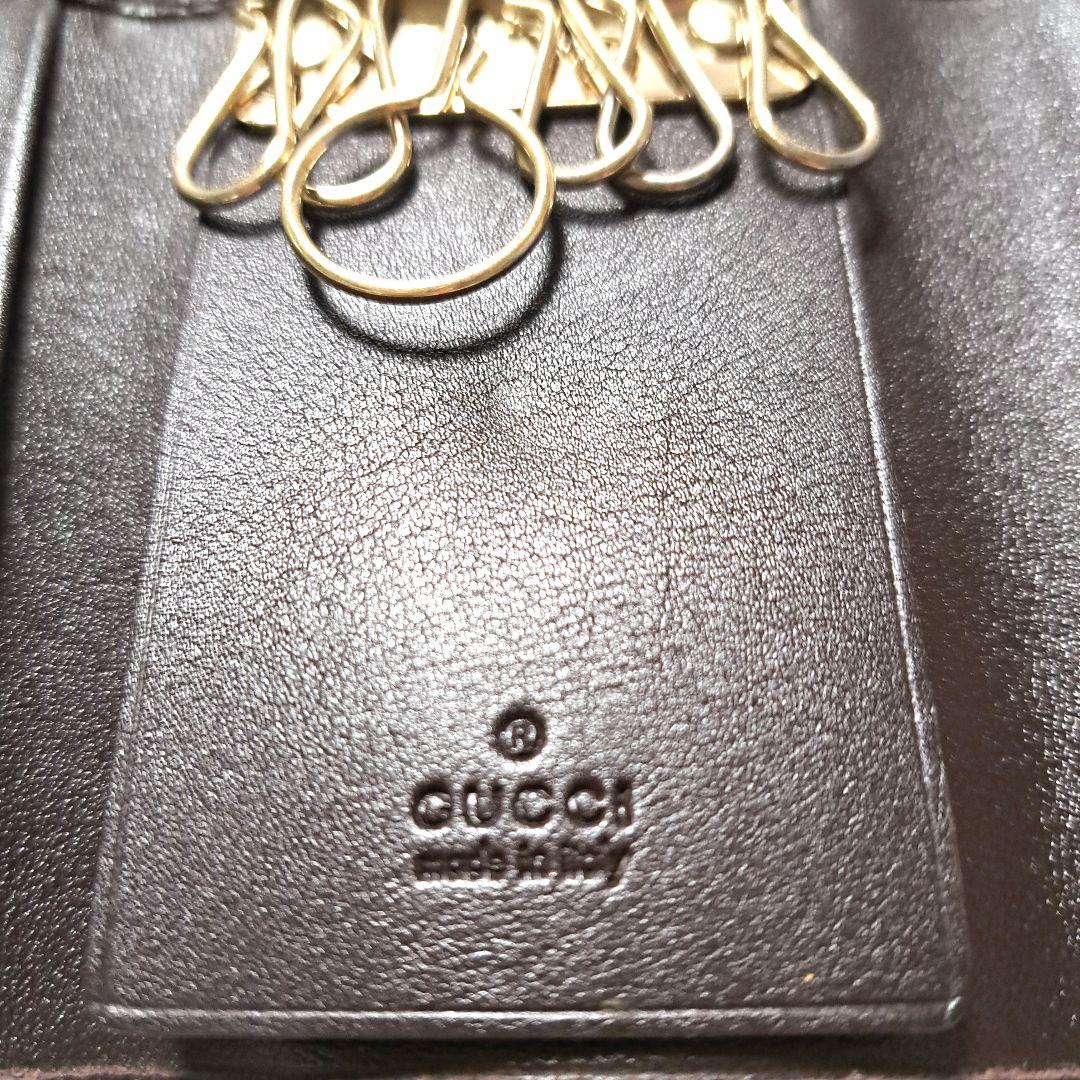 ✨️超美品✨️素敵✨️グッチ キーケース 6連 グッチシマ GG