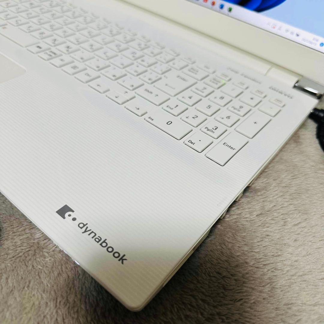 S95 TOSHIBAノートパソコンSSDメモリ8G高速Window11オフィス