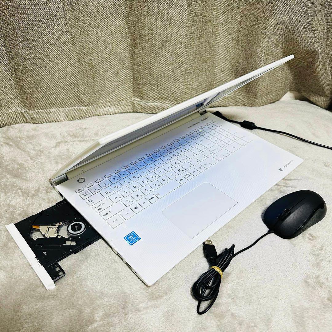 S95 TOSHIBAノートパソコンSSDメモリ8G高速Window11オフィス