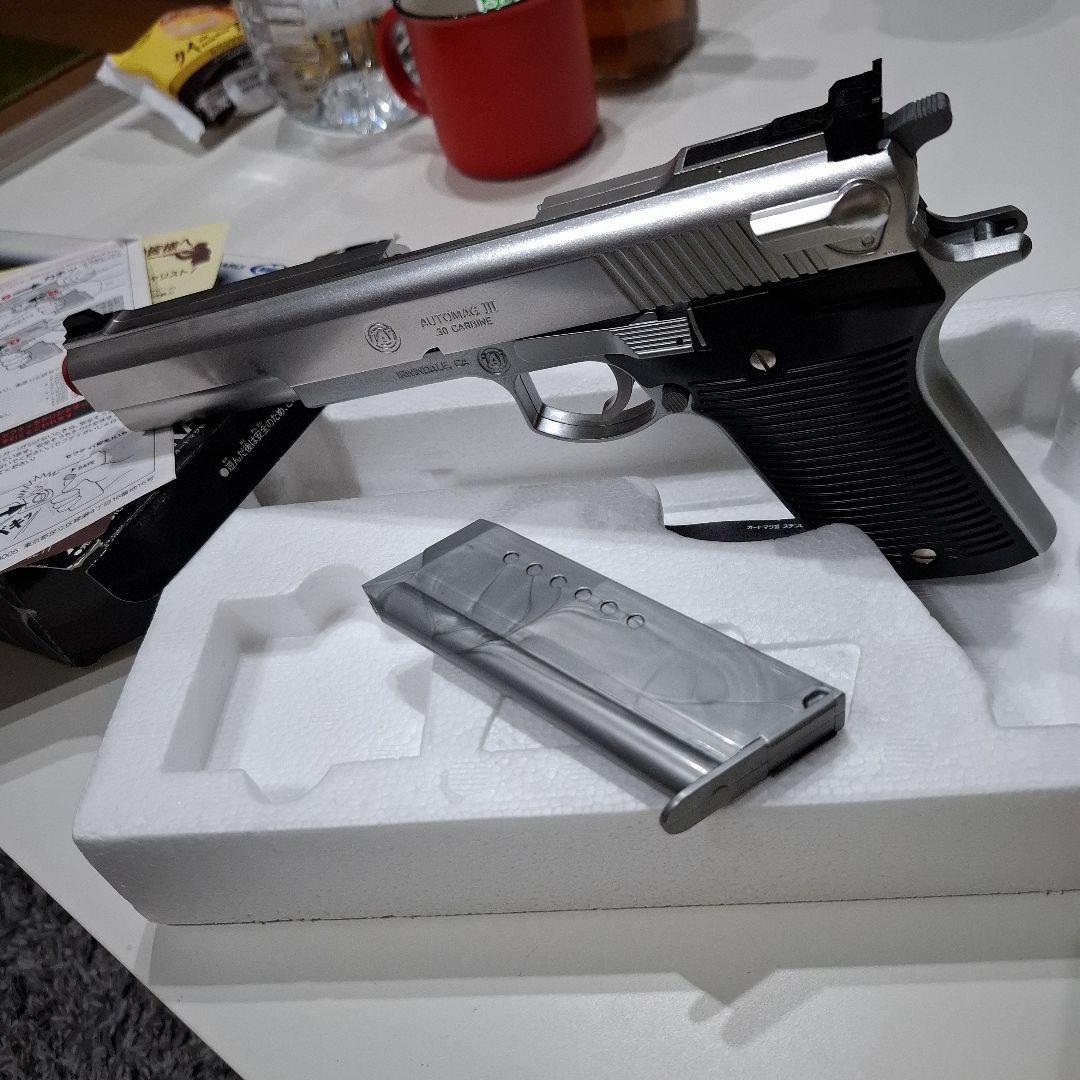 モデルガンAUTOMAG III シルバー - メルカリ