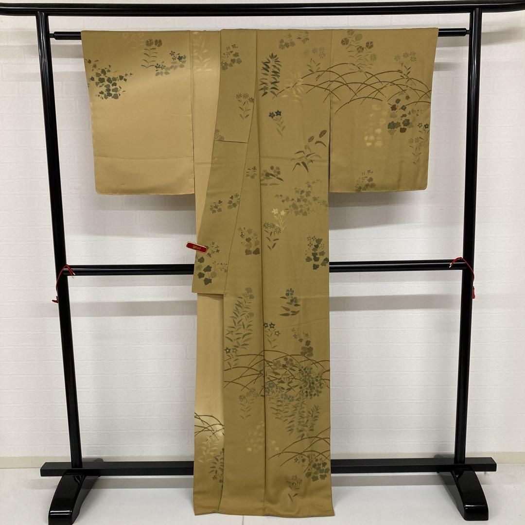 最新最全のをすべて 訪問着 正絹 メルカリ - T-1203F 着物 袷 広衿 紋なし 着物・浴衣