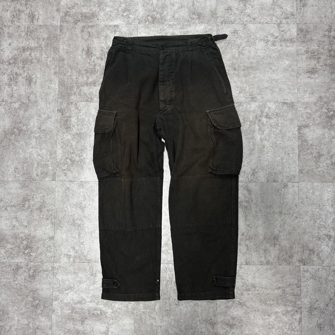 k*n様 comoli fade black wide cargo pants