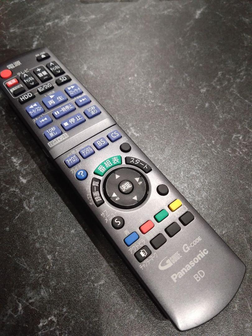 Panasonic BD用リモコン N2QAYB000346