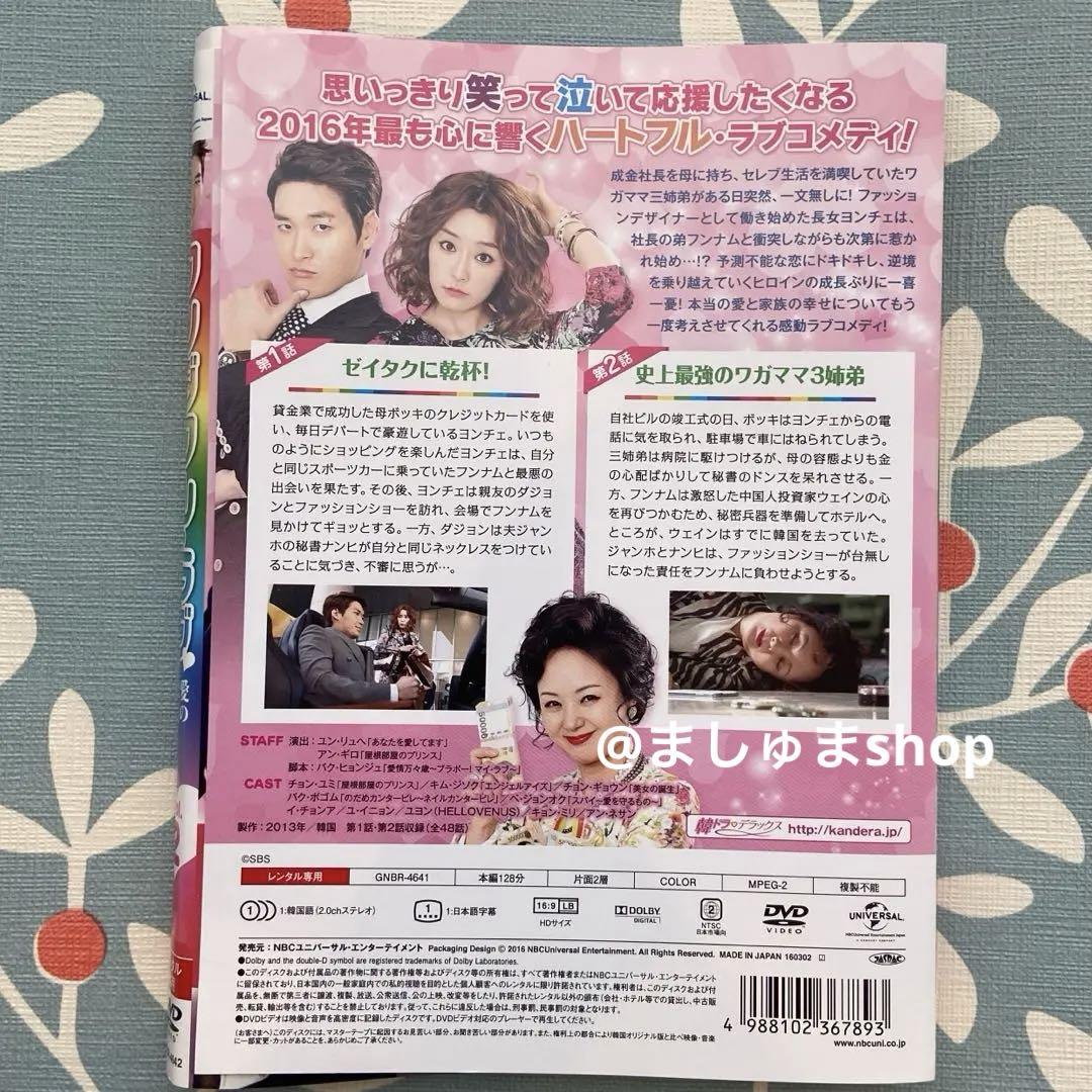 韓国ドラマ『ワンダフル・ラブ〜愛の改造計画』DVD全巻セット