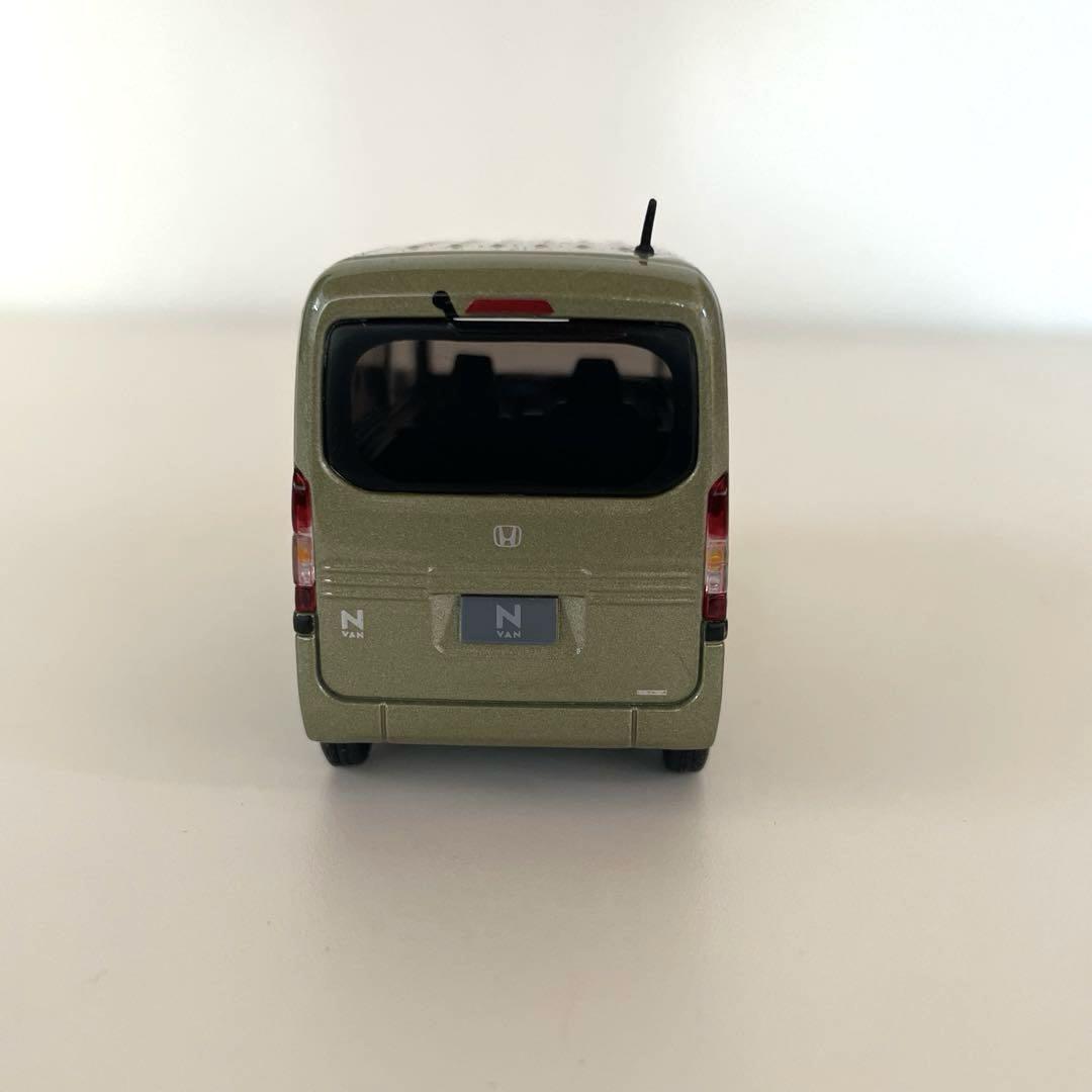 ホンダ N-VAN 1/43ミニカー オリーブグリーン　ディスプレイモデル ホンダ N-VAN☆ミニカー オリーブグリーン1/43 非売品 - メルカリ