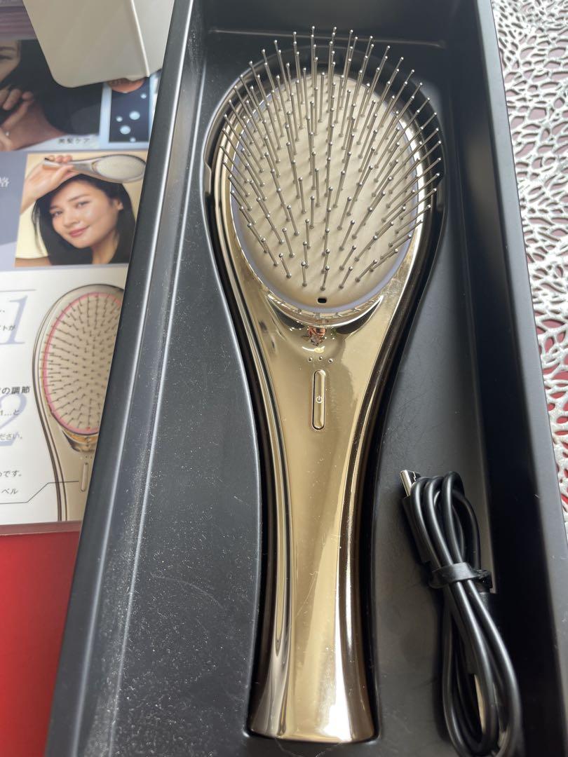 EMS Brush Air ゴールド ヘアブラシ - ヘアブラシ・コーム在庫 処分