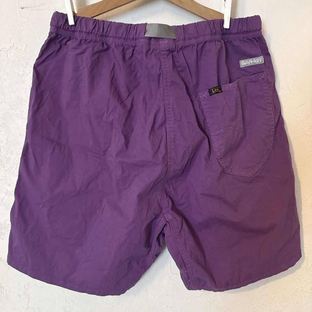 Lee × GRAMICCI 別注ショーツ ヒッコリーハーフパンツ GRAMICCI(グラミチ) / x Lee ヒッコリー ショートパンツ/M/GRY
