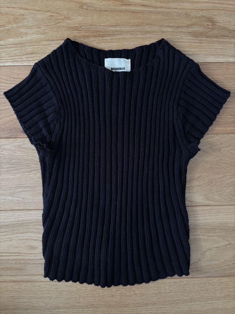 トップス shishikui nep black