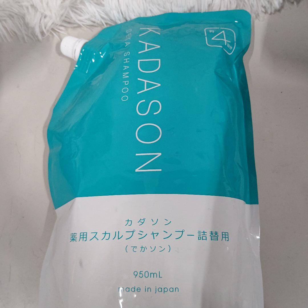 Q1575　KADASON 薬用スカルプシャンプー 250ml+950ml