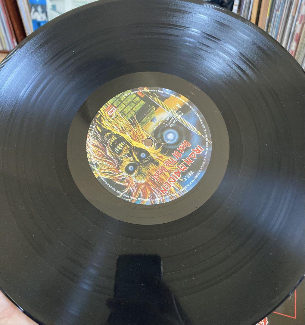 Iron Maiden Best Of The Beast 4枚組レコード