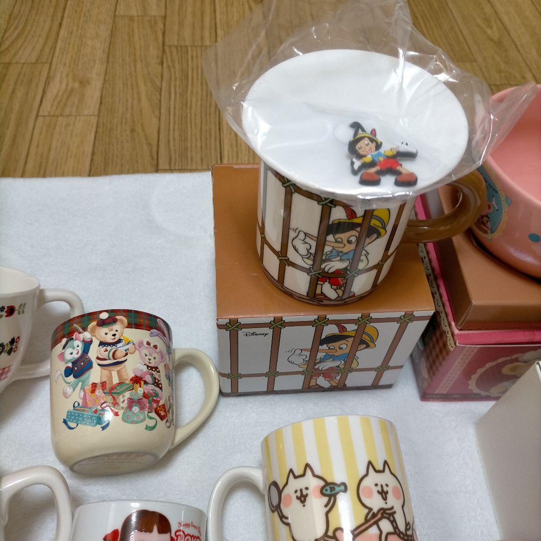 ダッフィー 食器 ペコちゃんプリンカップ 有田焼 ピノキオ トムジェリ タリーズ