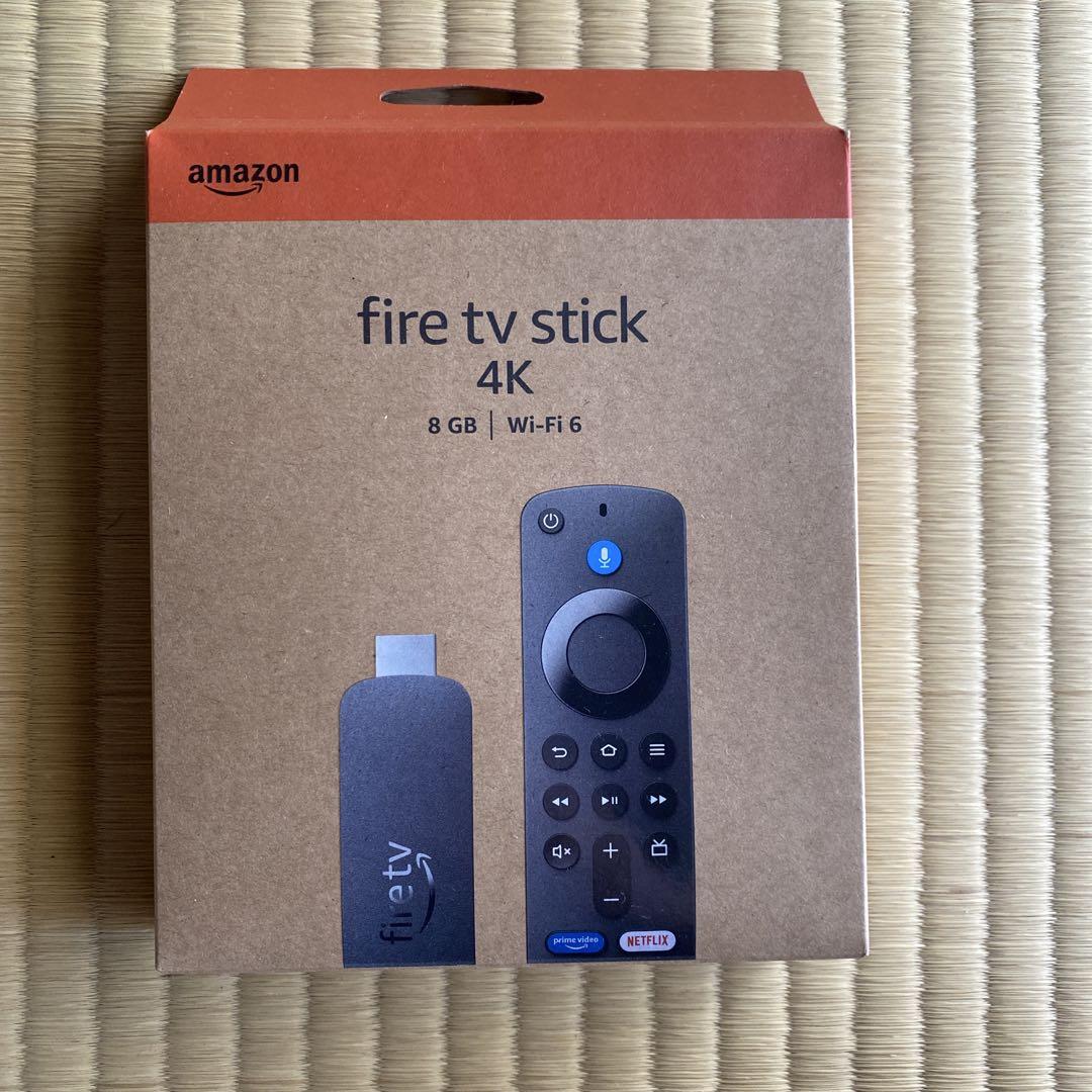 Fire TV Stick 4K 8GB Wi-Fi 6【新品未使用】 Amazon Fire TV Stick 4K streaming device