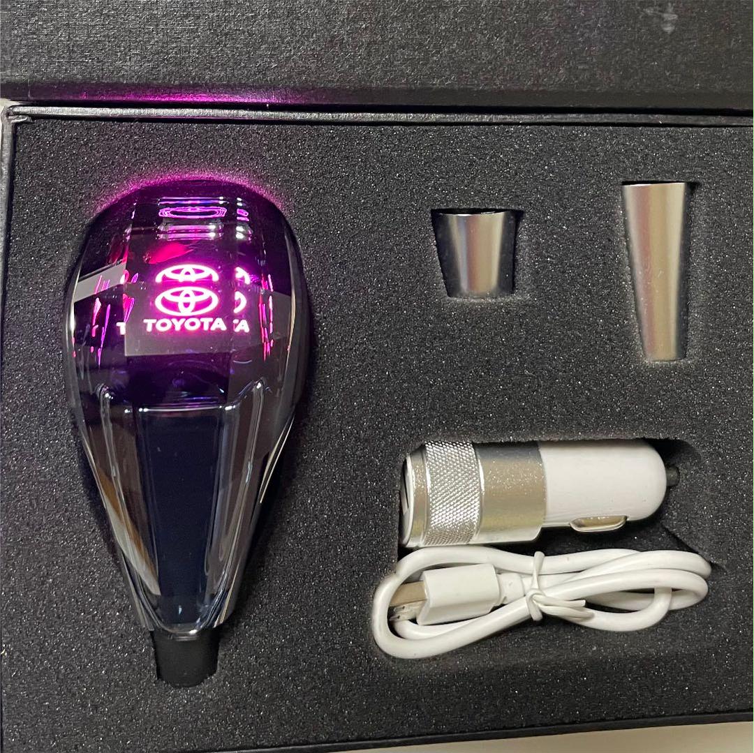 新作日本製 高品質 シフトノブ 専用BOX付き Xx3pi-m98867297880 トヨタ LED 安い新作