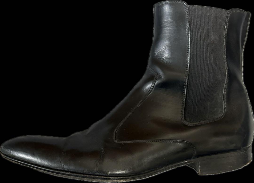 Dior hommeサイドゴアブーツ 黒ブーツ