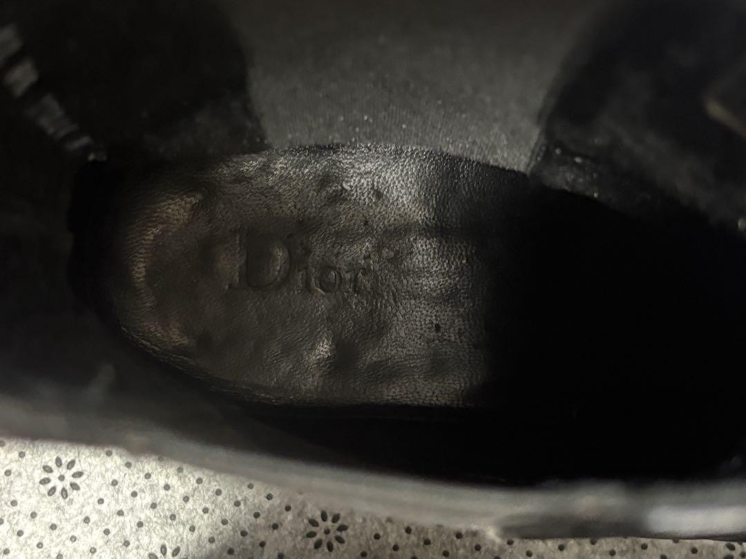 Dior hommeサイドゴアブーツ 黒ブーツ
