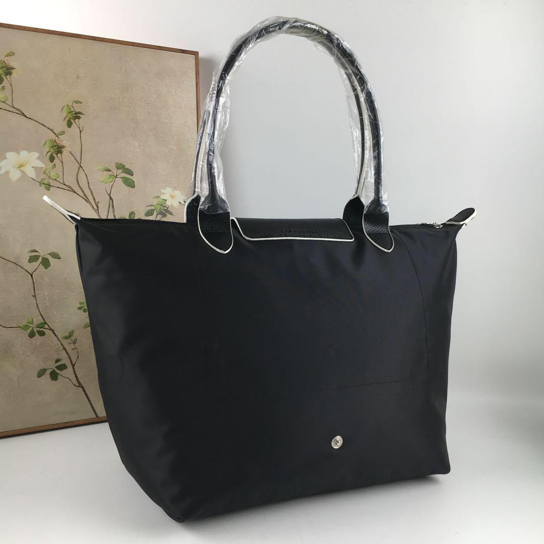 ロンシャン トートバッグ ナイロン Lサイズ ブラック LONGCHAMP