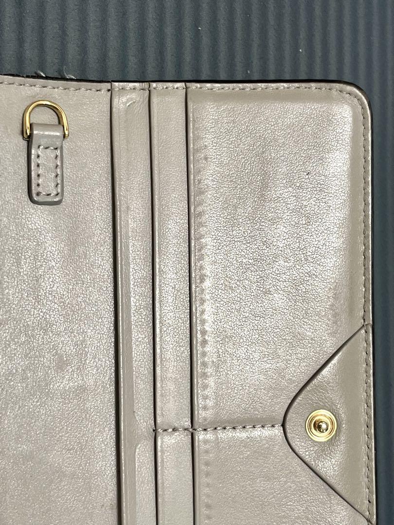 FENDI 長財布 グレー