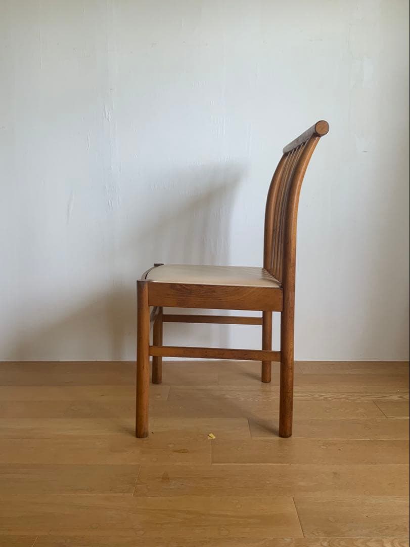 ジャパニーズヴィンテージ【秋田木工】剣持勇デザイン/ダイニングチェア❷