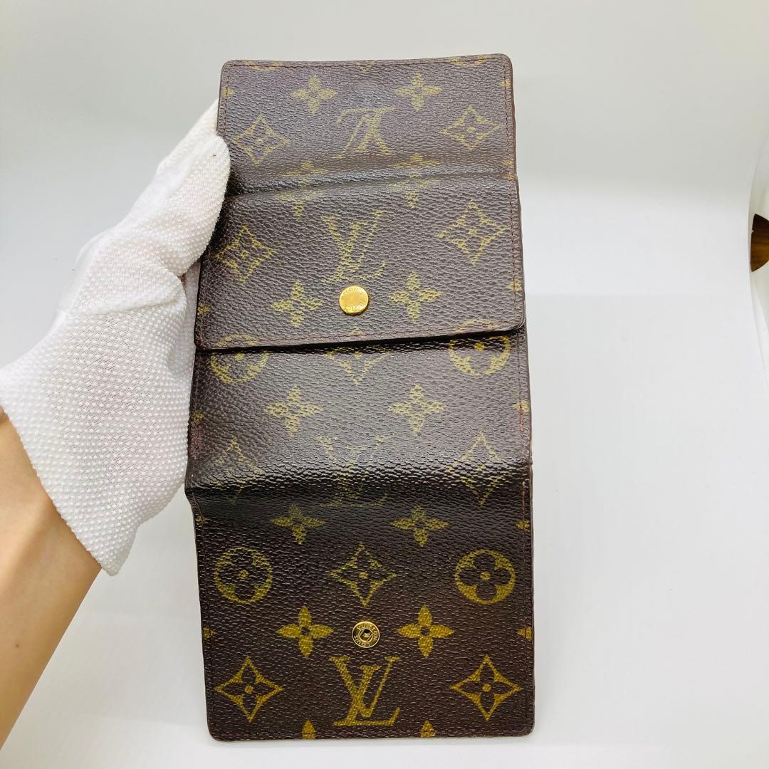 ルイヴィトン モノグラム コンパクト 財布 Wホック 男 女 A722 ルイヴィトン モノグラム コンパクト 財布 Wホック 男 女 A722