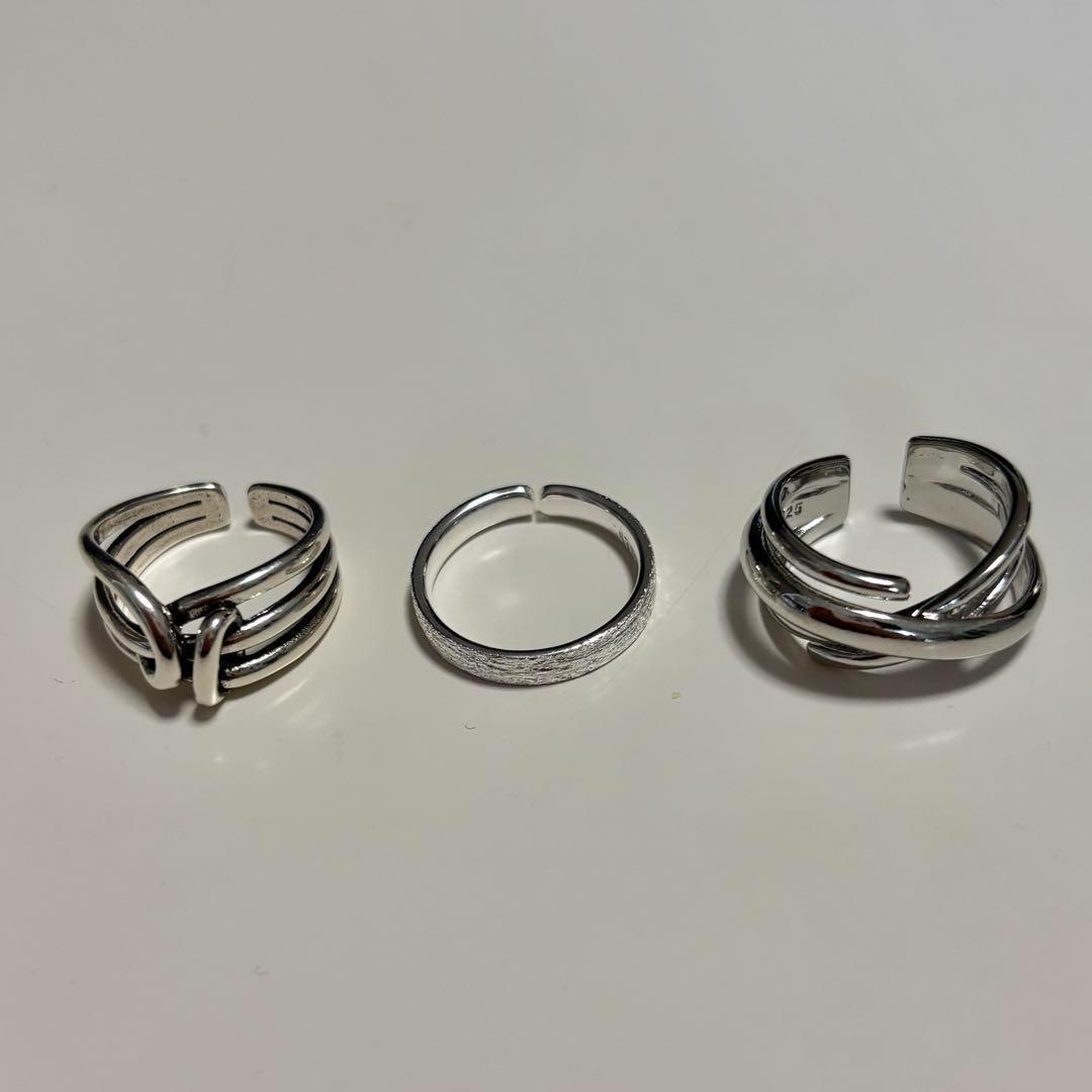 人気No.1 新品未使用】S925 メキシカン ヴィンテージ 3点セット リング アクセサリー