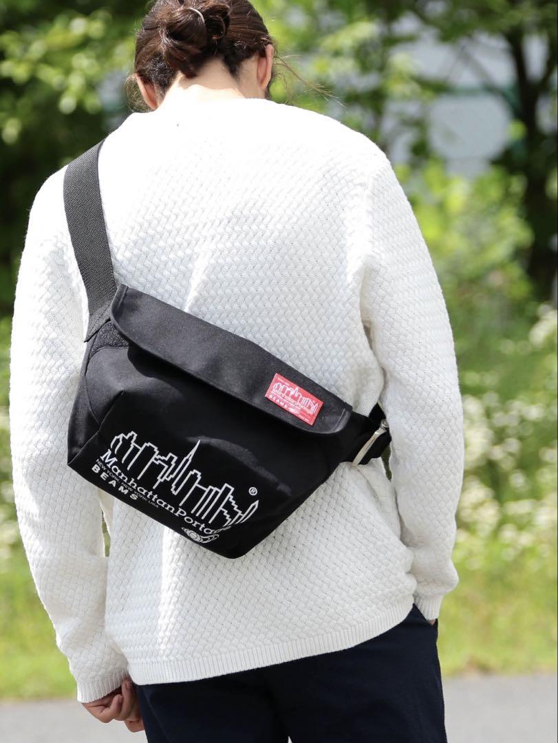 BEAMS x Manhattan Portage メッセンジャーバッグ