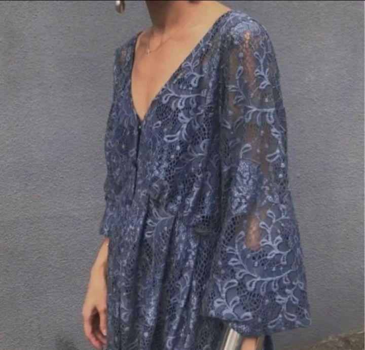 AMERI 2WAY LAYLA LACE DRESS レース マキシ - メルカリ