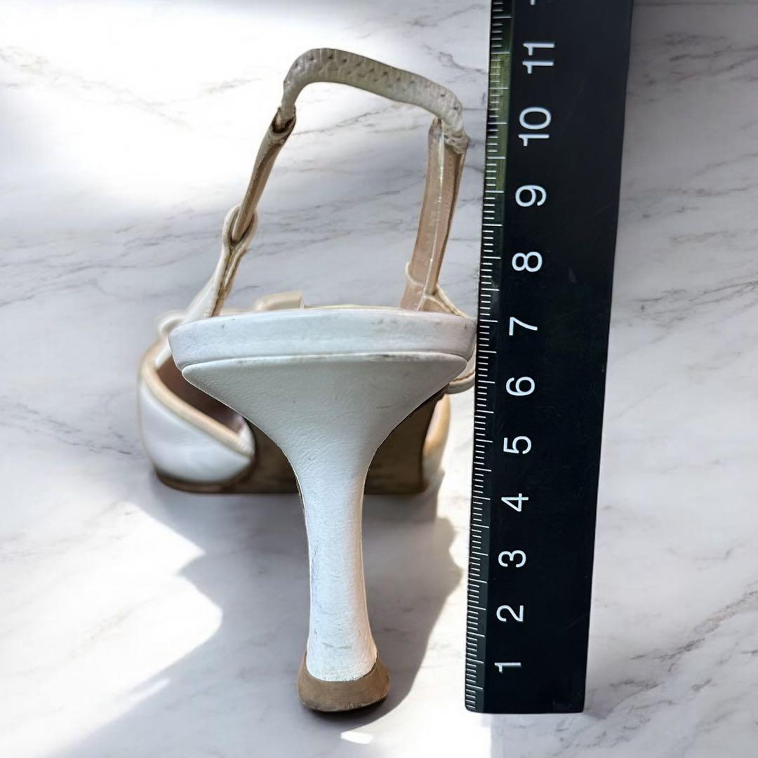 靴 CHANEL Cocomark Slingback Pumps