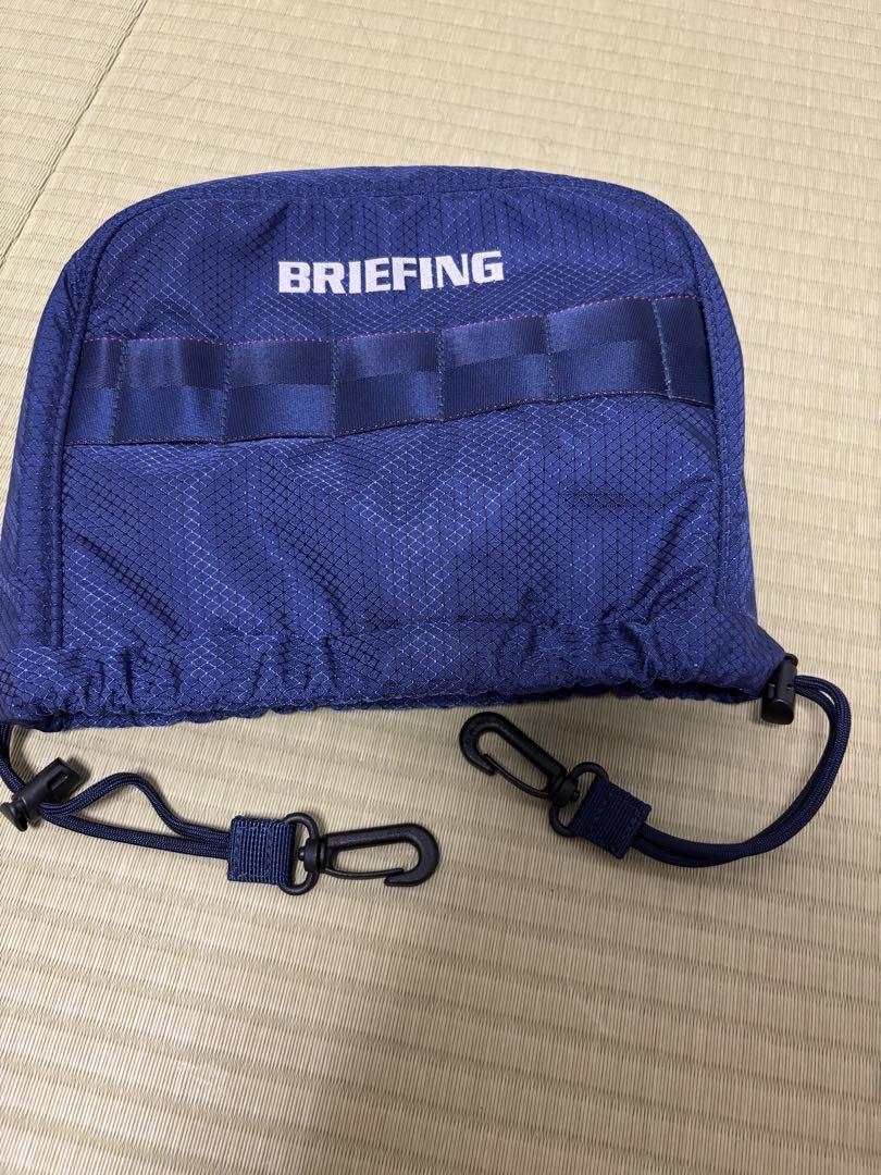 BRIEFING ネイビー アイアンカバー　新品同様