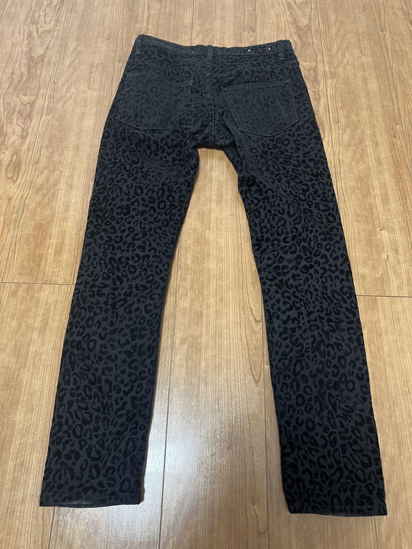 minedenim s.slim leopard ヒョウ柄　スキニー