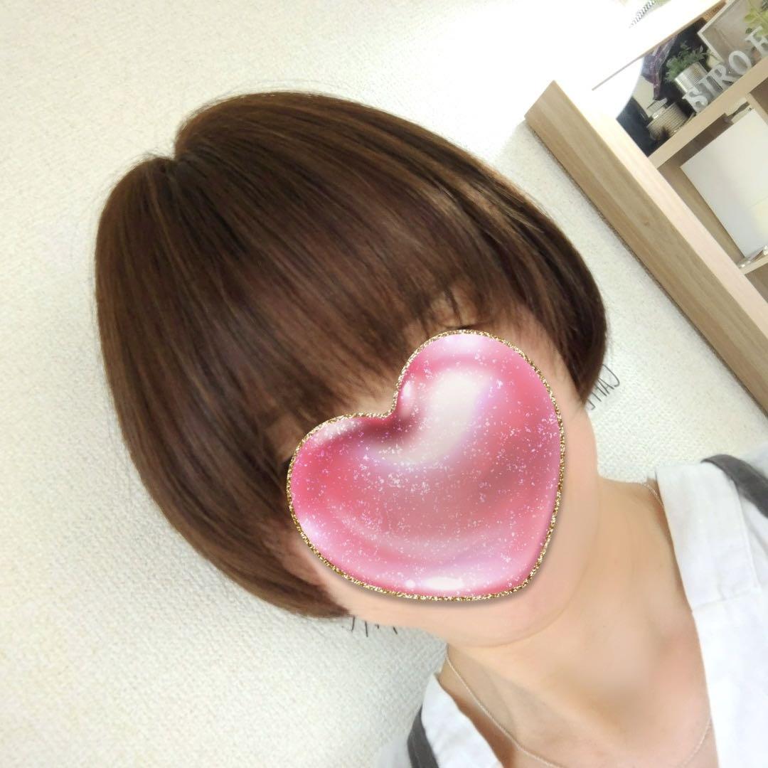 ★サラサラ高級人毛100%★ショート①ブラウン　フルウイッグ　かわいいかつら