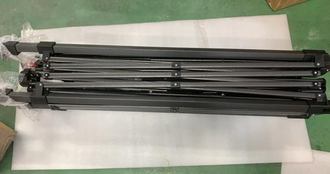 未使用ABCCANOPY ワンタッチタープテント 3mx3m センターロック付き