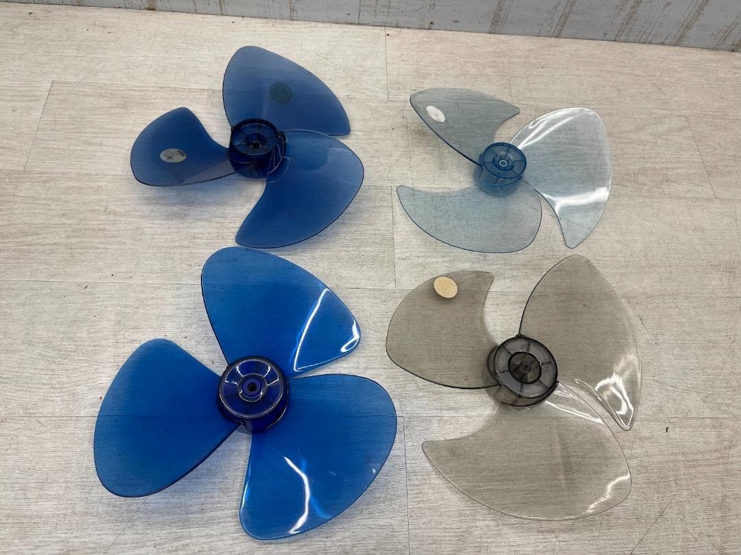 扇風機 羽根 50/4530㎝ 22点 まとめて 4枚羽根 3枚羽根 交換用