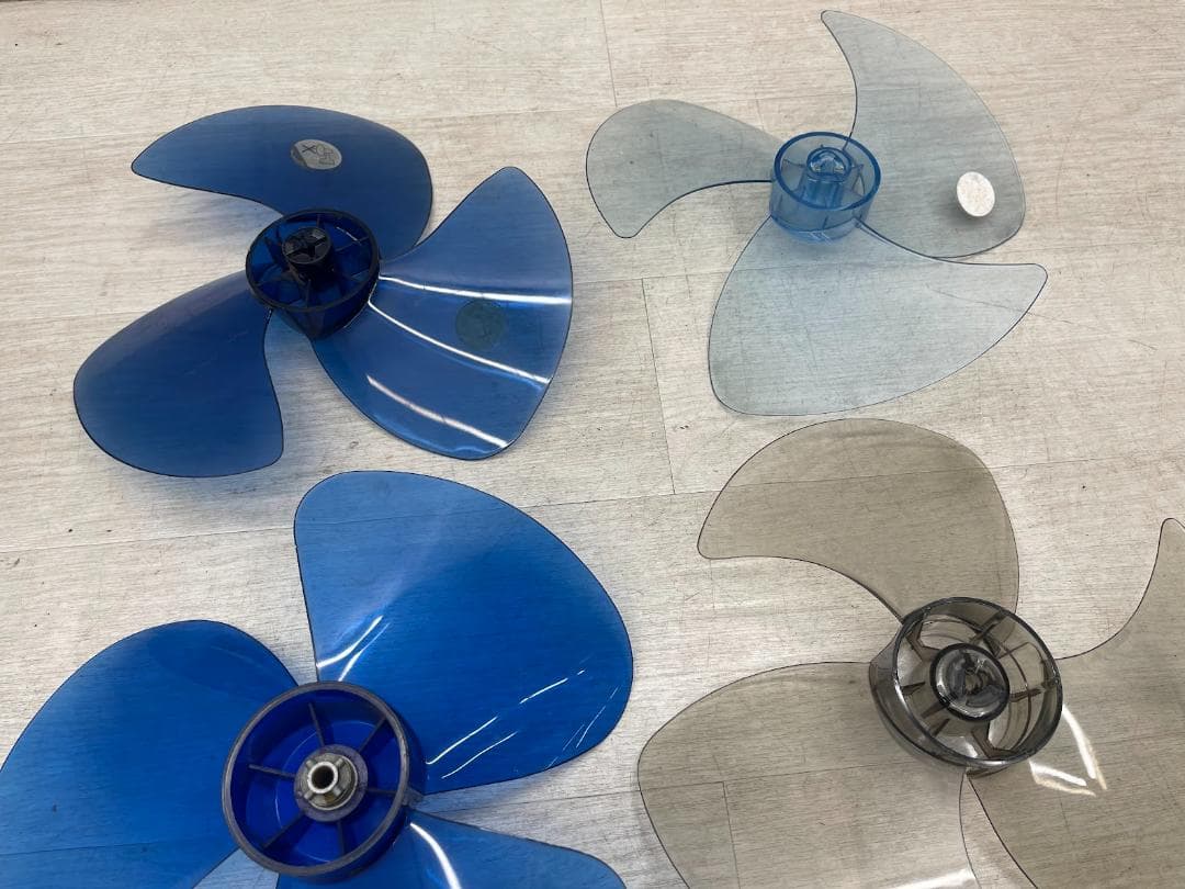 扇風機 羽根 50/4530㎝ 22点 まとめて 4枚羽根 3枚羽根 交換用