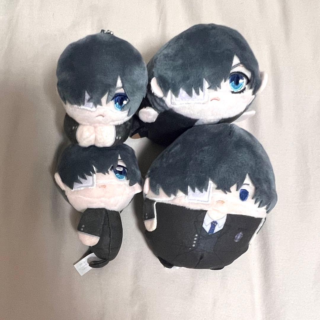 黒執事 シエル ぬいぐるみ 4点セット 黒 執事 ぬいぐるみ