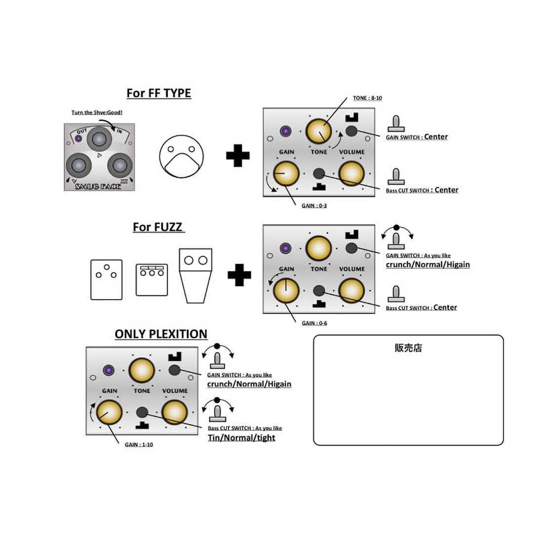 RoShi Pedals Plexition オーバードライブ ブースター（RoShi