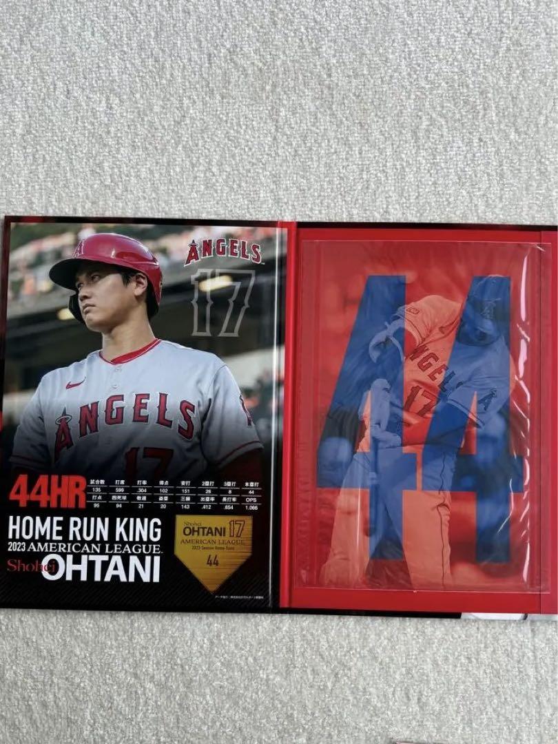 大谷翔平選手 2023ホームラン王獲得記念プレミアムフレームセット