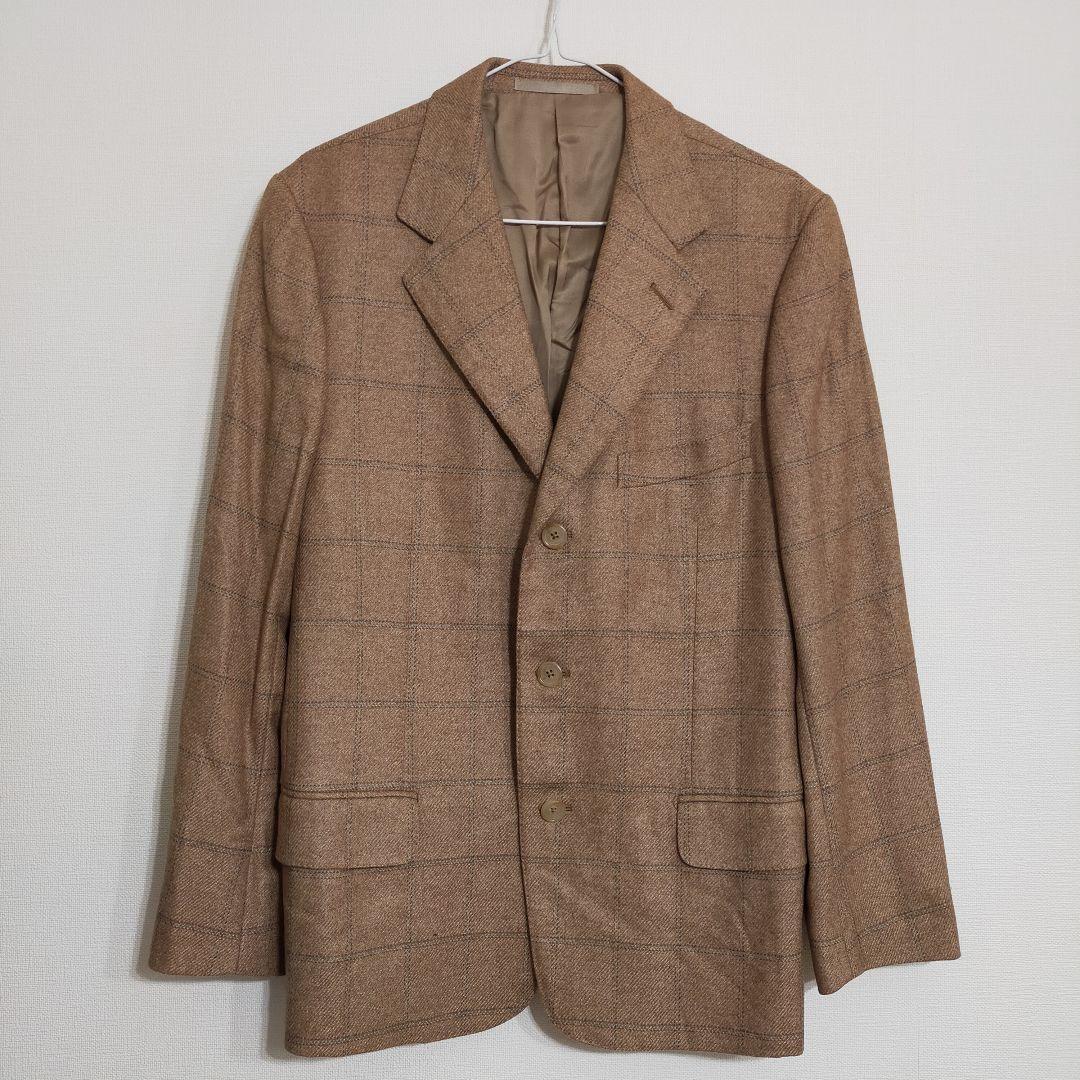 エルメネジルドゼニア　シルク51％＆カシミヤ49％　ジャケット