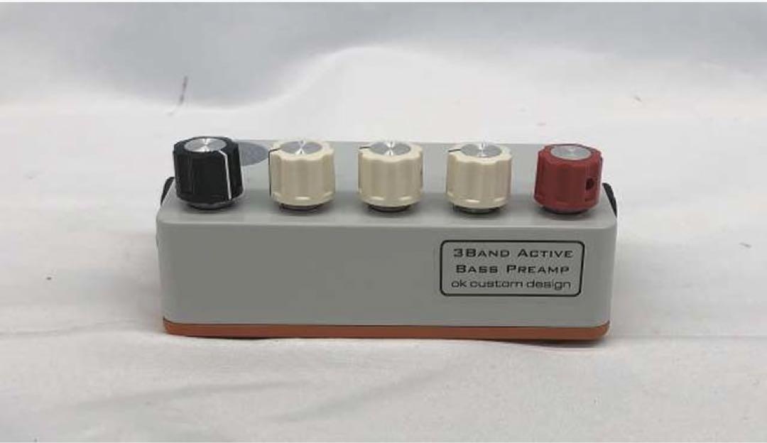ベース OK CUSTOM DESIGN 3BAND ACTIVE PREAMP