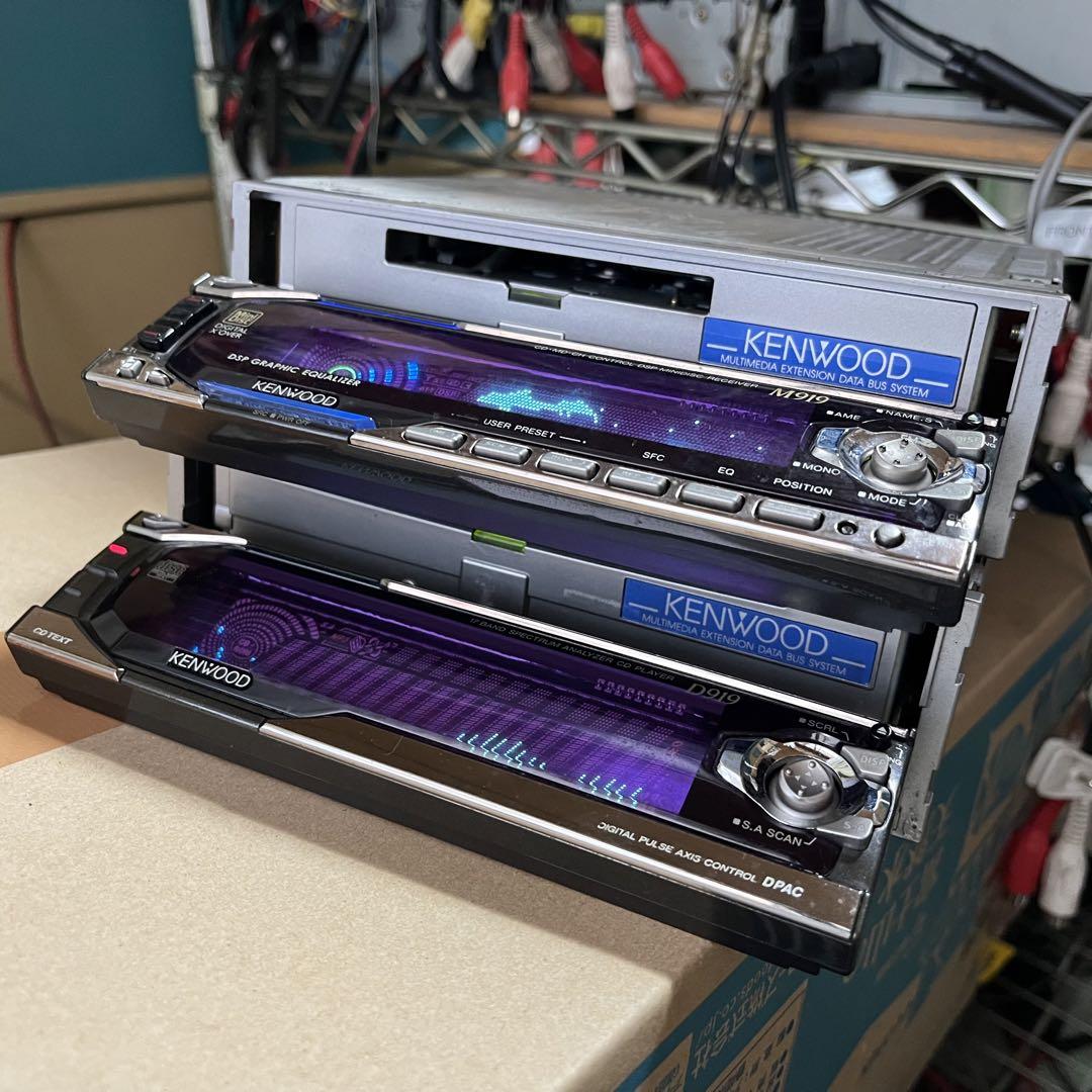 KENWOOD D919 カーオーディオ MP3 AUX カーデッキ - メルカリ