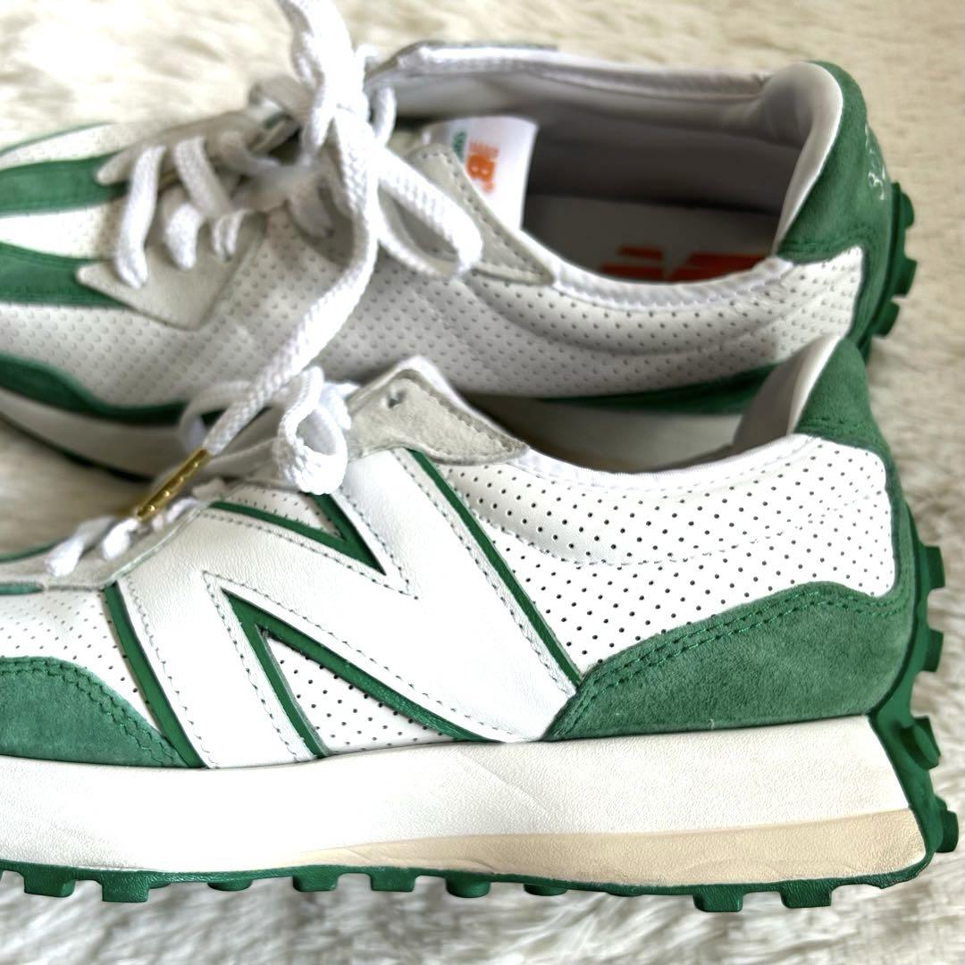 【美品】new balance CASABLANCA メンズスニーカー グリーン